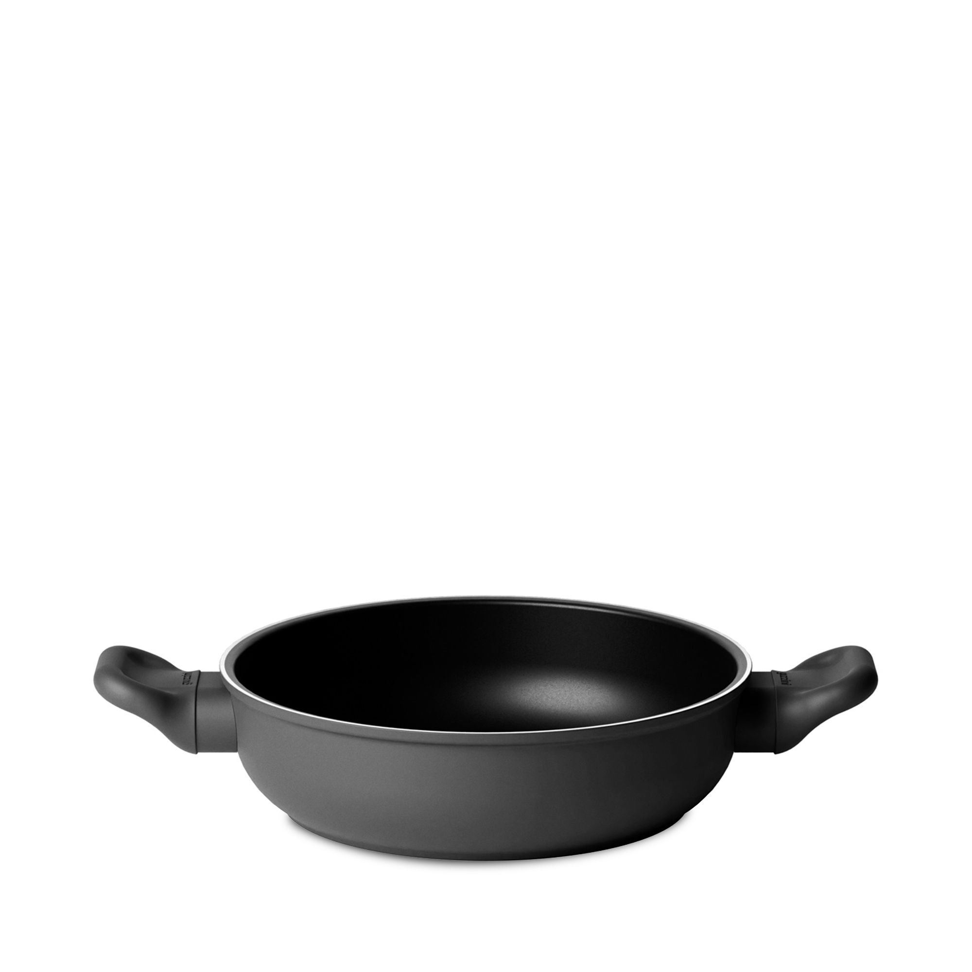 Gzzini - Frying pan with two handles, Ø 24 cm ‘COOK&COLOR’ - Black