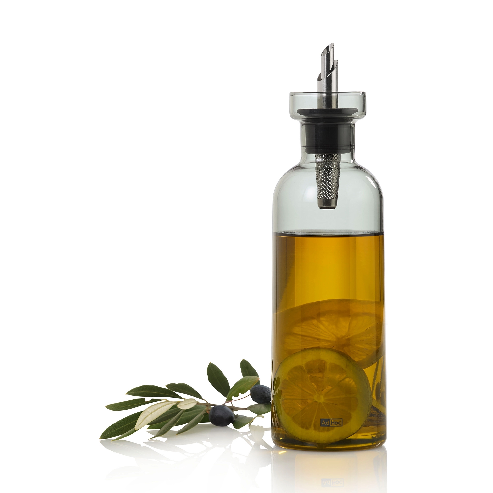AdHoc - AromaPour Oil/Vinegar Dispenser - 500 ml | Grey