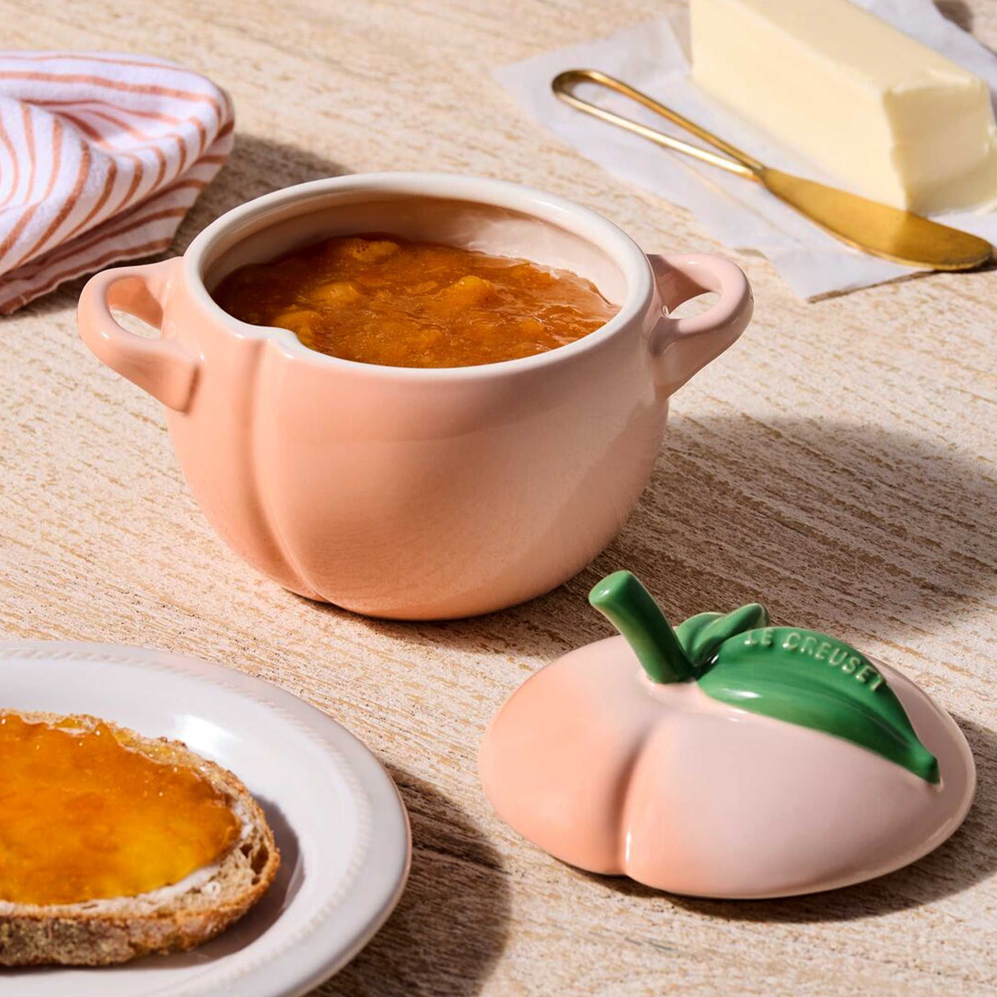 Le Creuset - Mini-Cocotte - Pfirsich - 580 ml