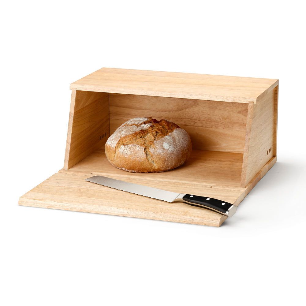 Continenta - bread bin in different types of wood