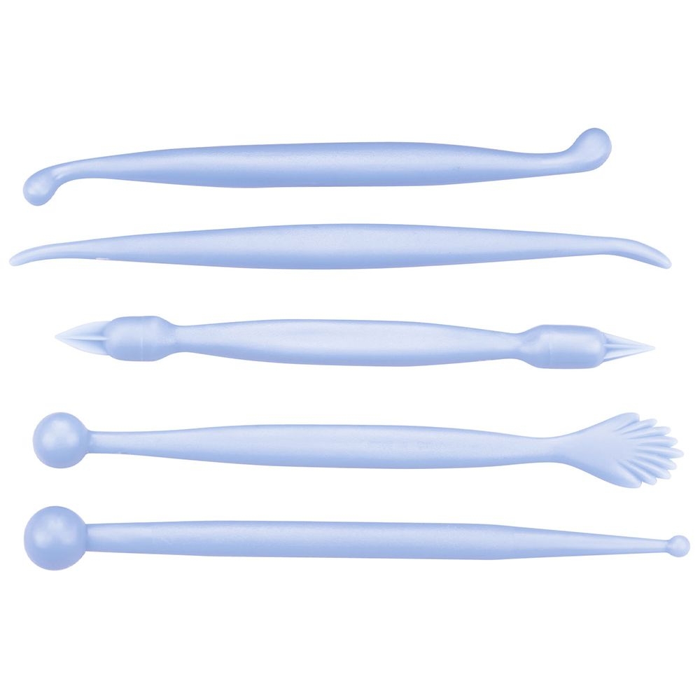 Städter - Modellierwerkzeuge Hellblau - Set, 5-teilig Städter - Modellierwerkzeuge Hellblau - Set, 5-teilig