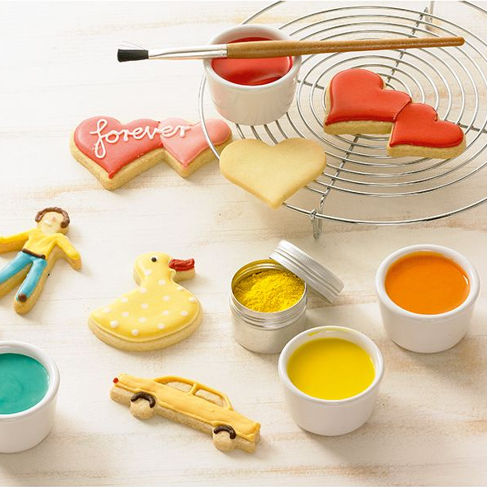 BR Food coloring gold sparkle