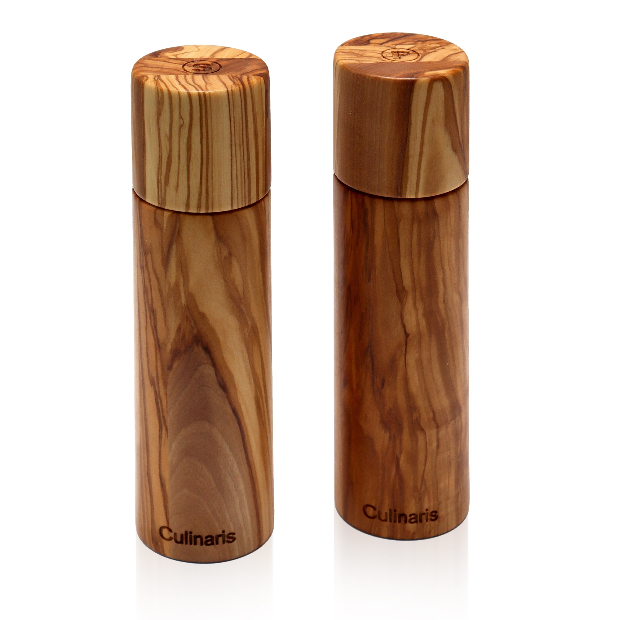 Pfeffer- & Salzmühle - 20 cm - Olivenholz | Culinaris Pfeffer- & Salzmühle - 20 cm - Olivenholz | Culinaris