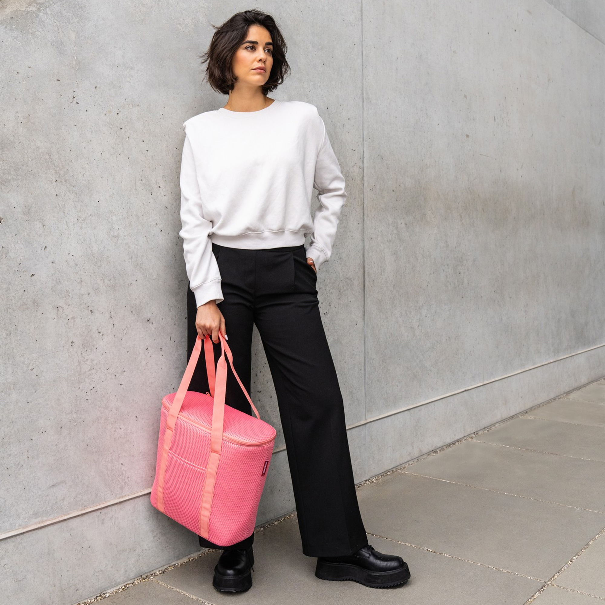 reisenthel - thermoshopper - mesh coral