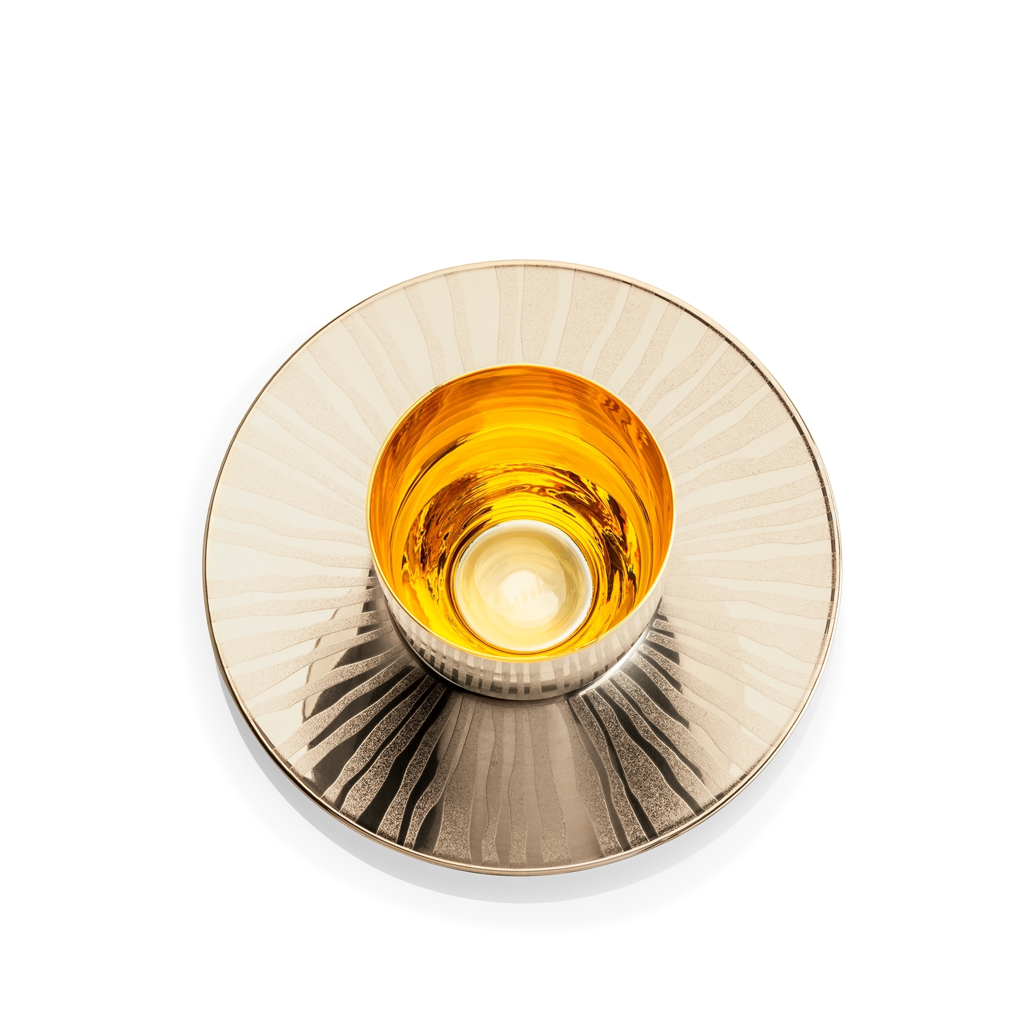 Eisch – COSMO COLLECT espresso set, sun platinum/gold