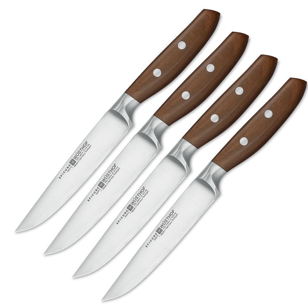 Wüsthof EPICURE - Steak knife set 4 pieces 12 cm