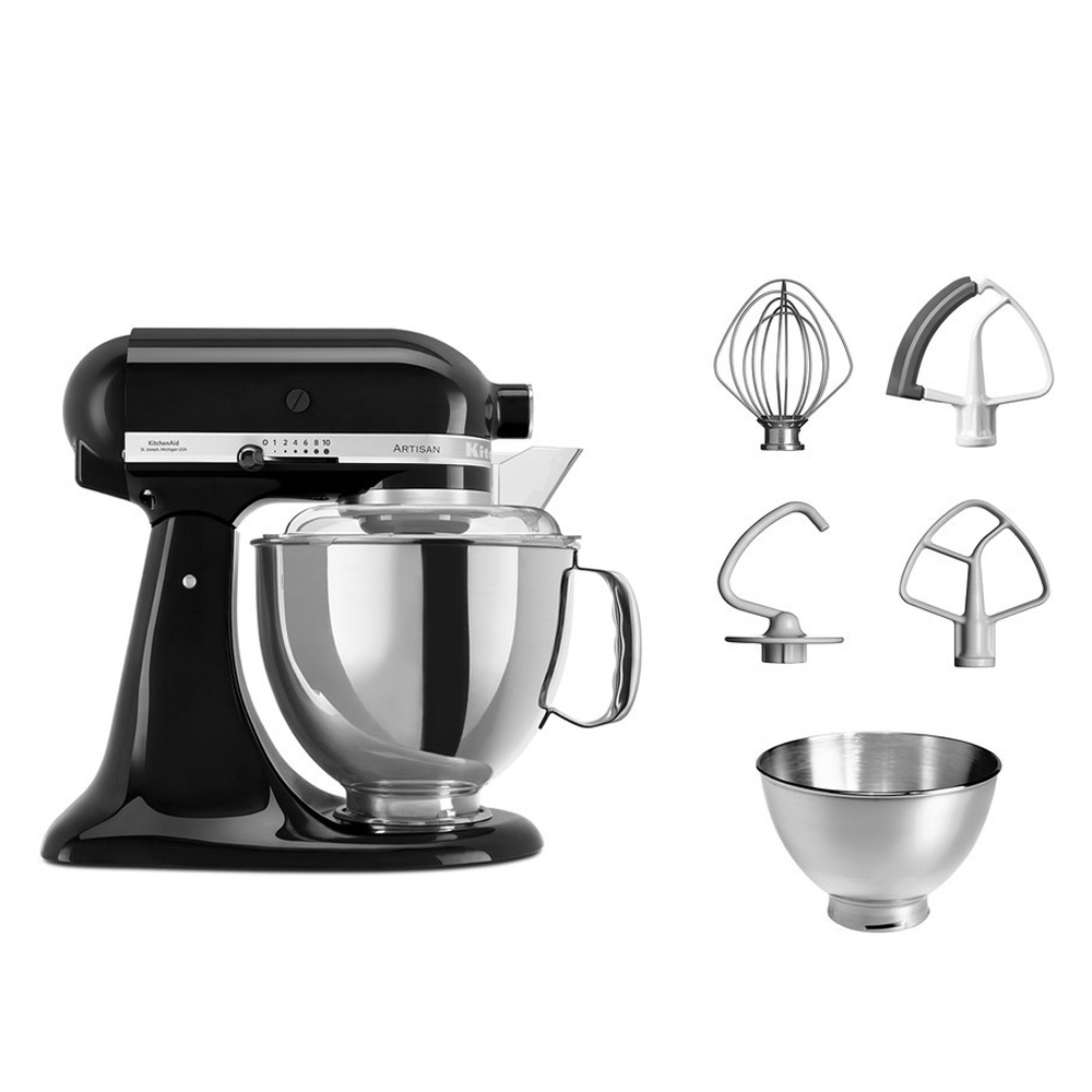 KitchenAid - Artisan Küchenmaschine 5KSM175PS - Onyx Schwarz KitchenAid - Artisan Küchenmaschine 5KSM175PS - Onyx Schwarz