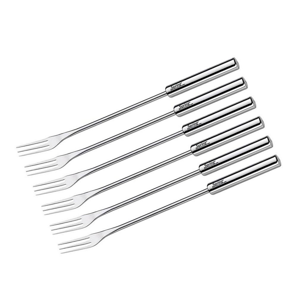 Spring - Fondue forks stainless steel 6pcs. Spring - Fondue forks stainless steel 6pcs.