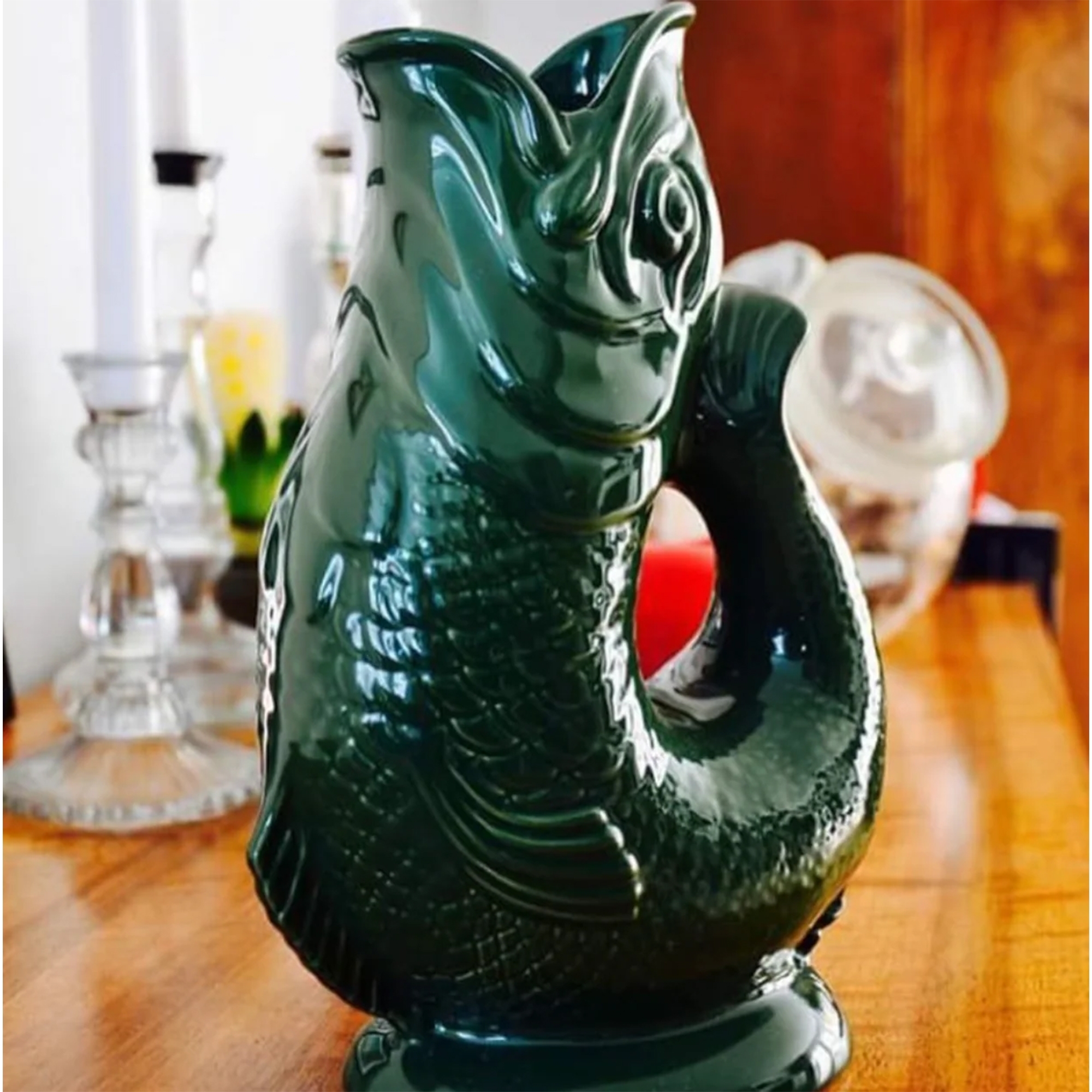 Gluckigluck - Ceramic Carafe L - Green