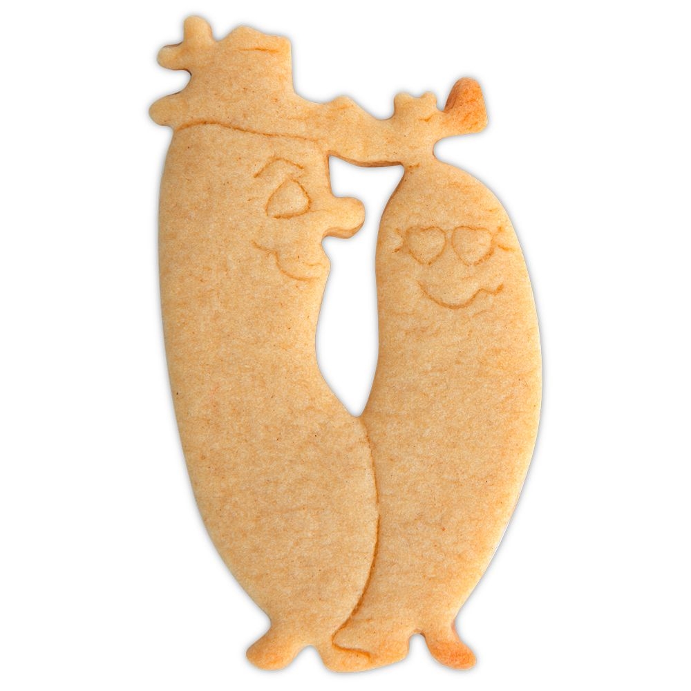 Städter - Prägeausstecher Weißwurstpaar - 9 cm