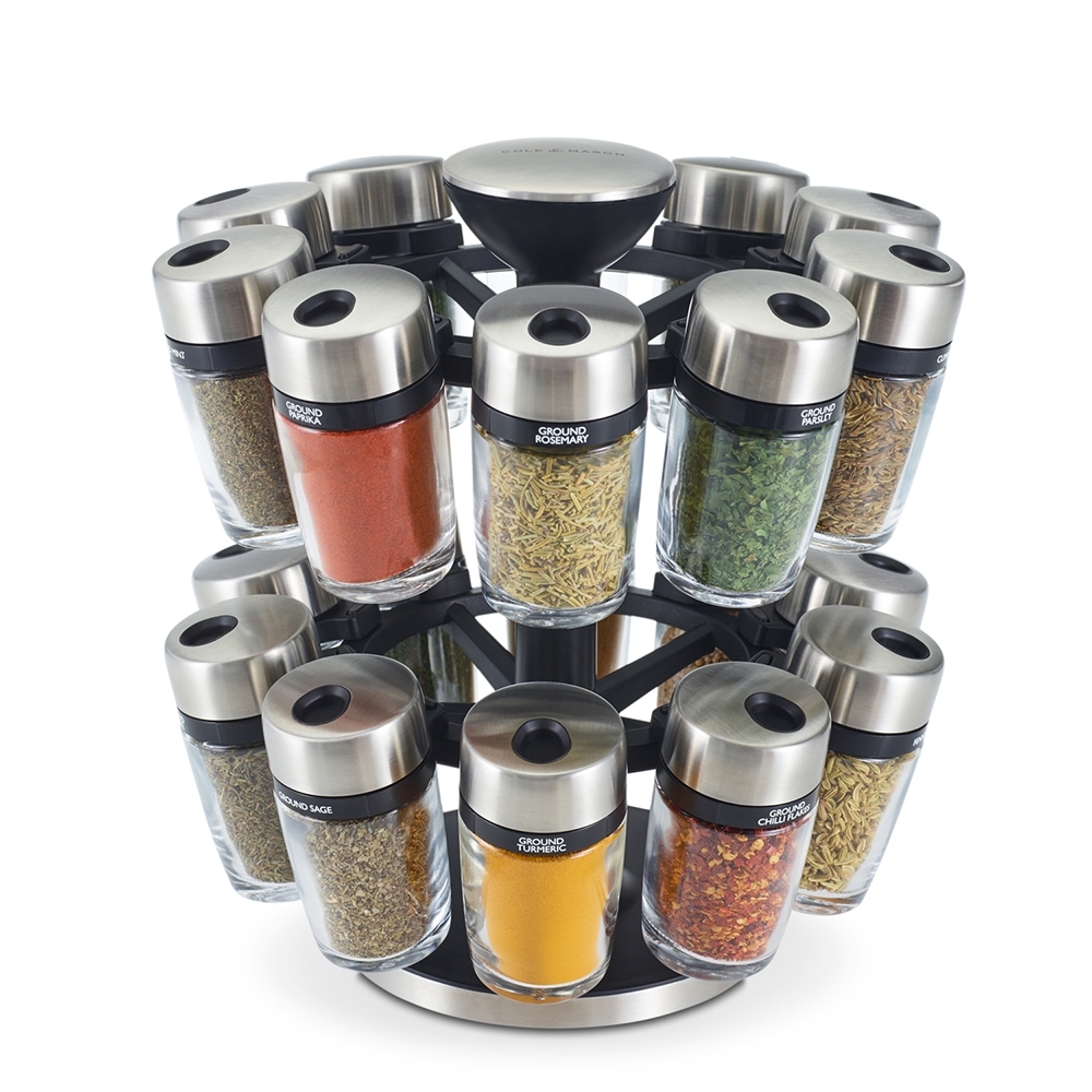 COLE & MASON - Hudson Herb & Spice Rack 20 Jar COLE & MASON - Hudson Herb & Spice Rack 20 Jar