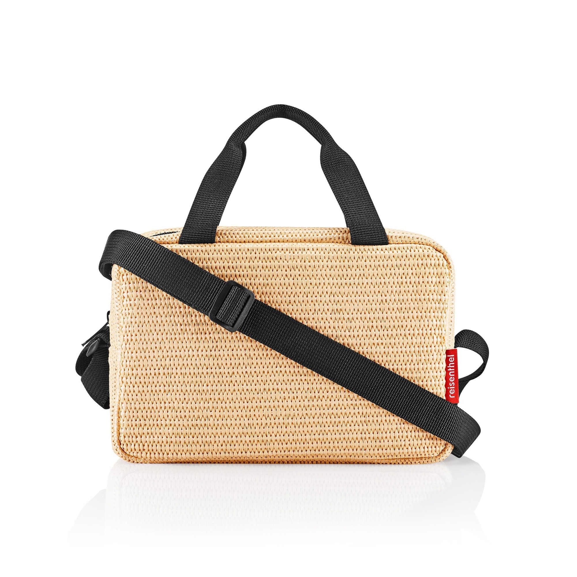 reisenthel - coolerbag to-go - raffia black reisenthel - coolerbag to-go - raffia black