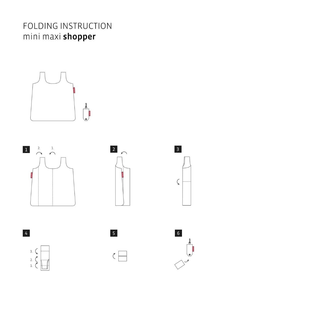 reisenthel - mini maxi shopper pocket - damson