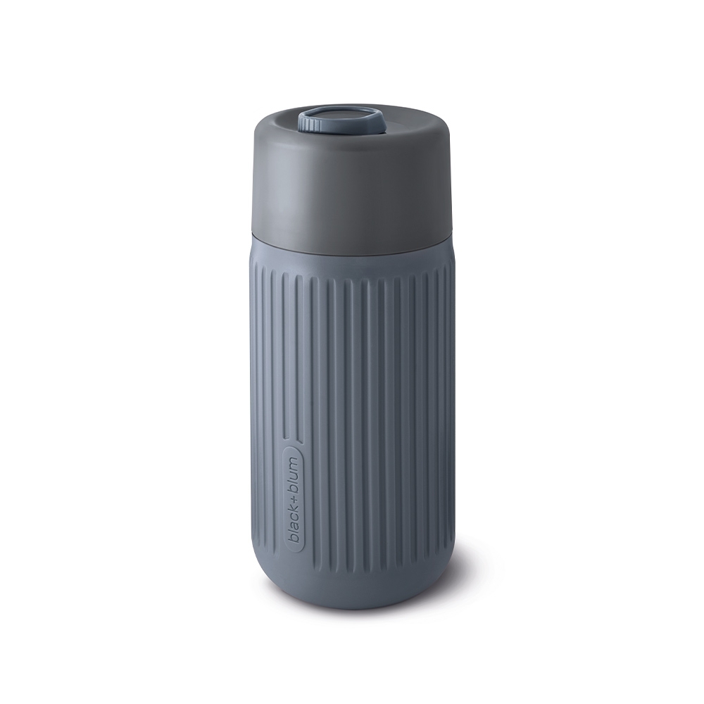 black+blum - Glas To-Go Becher, 340 ml black+blum - Glas To-Go Becher, 340 ml