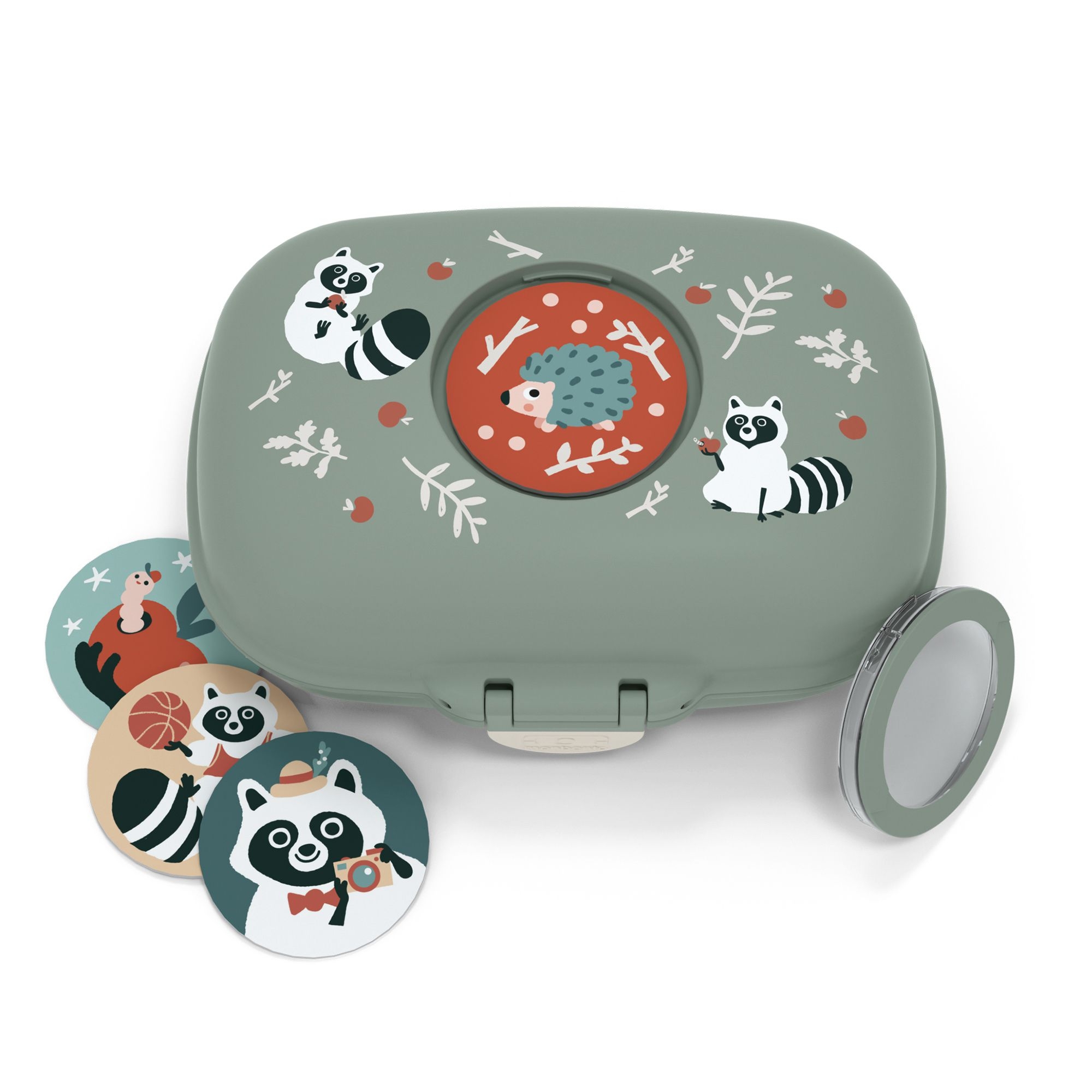 monbento - MB Gram grün Raccoon monbento - MB Gram grün Raccoon