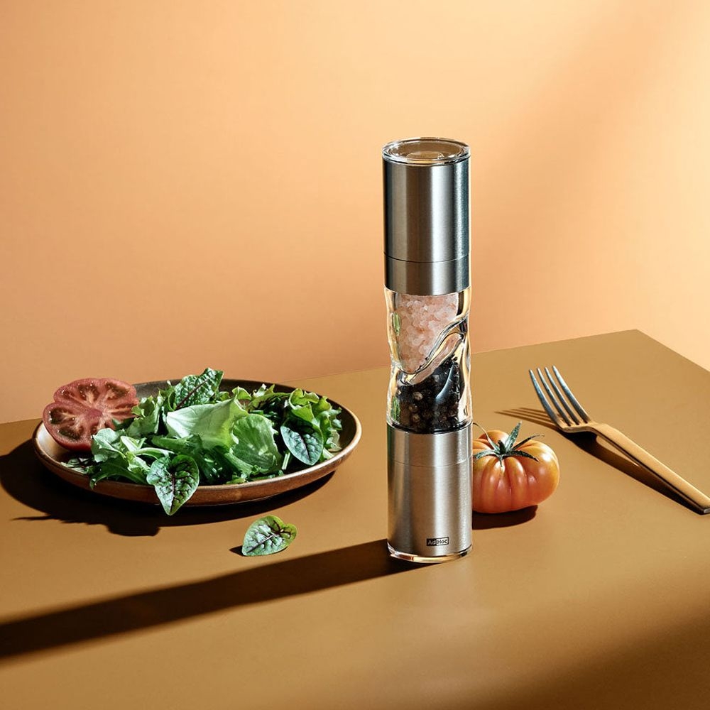 AdHoc Doppelmühle DUOMILL PURE für Salz und Pfeffer
