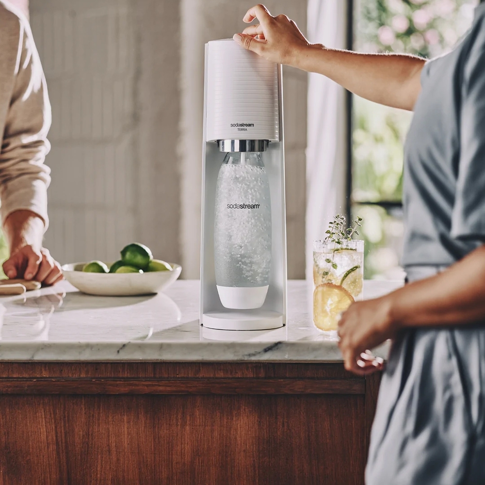 SODASTREAM - Sparkling Water Maker TERRA white