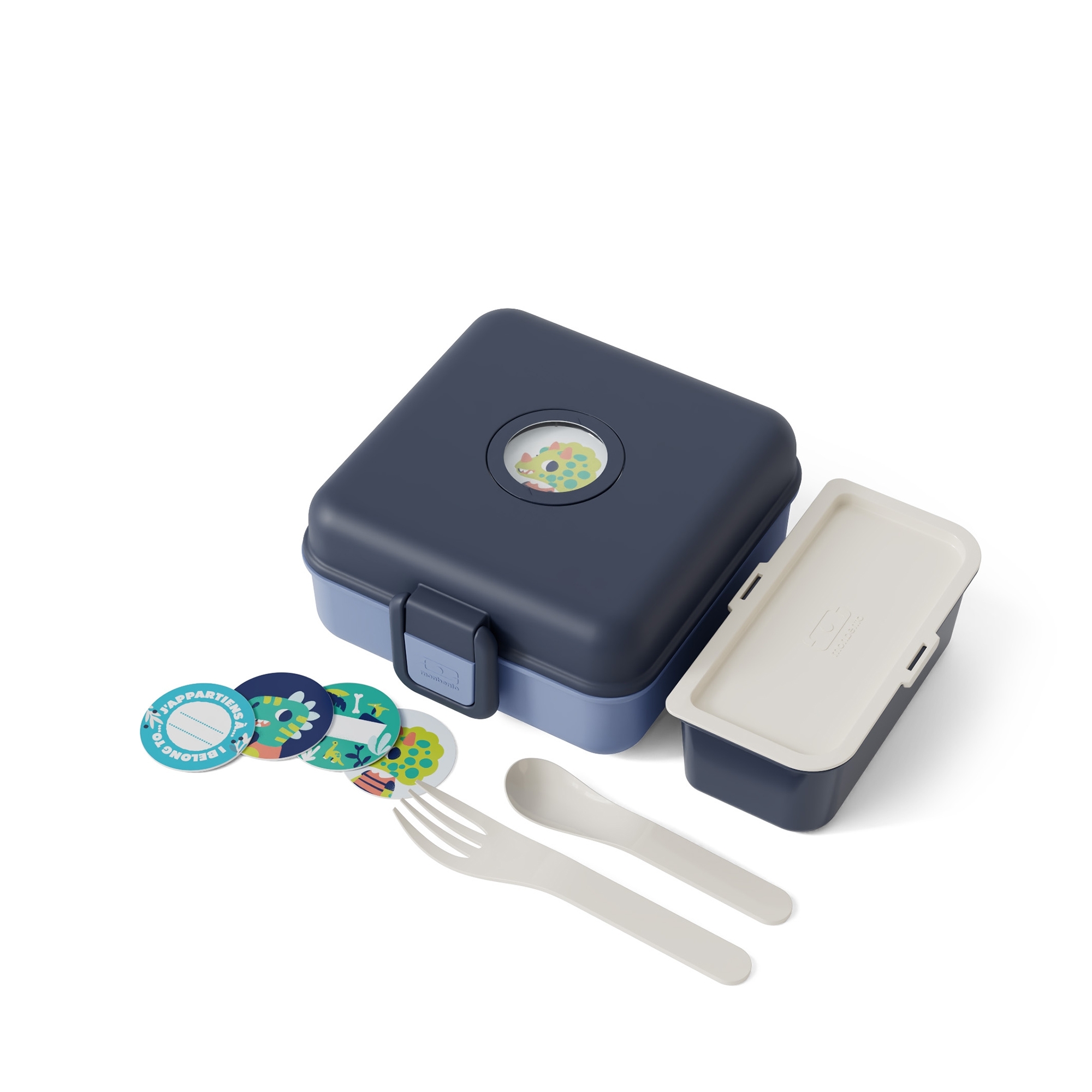 monbento - MB Snacky - Lunchbox - Blue Infinity