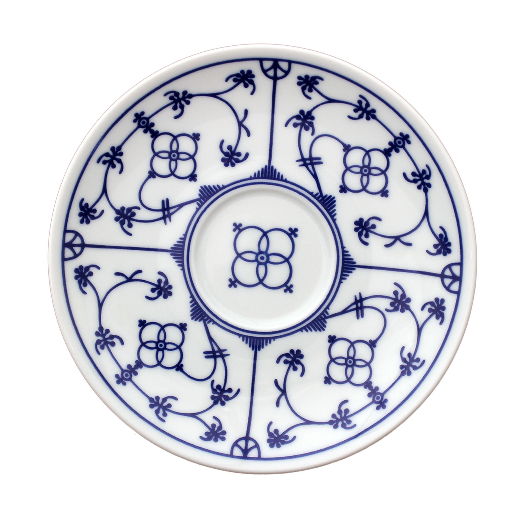 Eschenbach Tallin saucer 14 cm (Frisian tea) - Indian blue