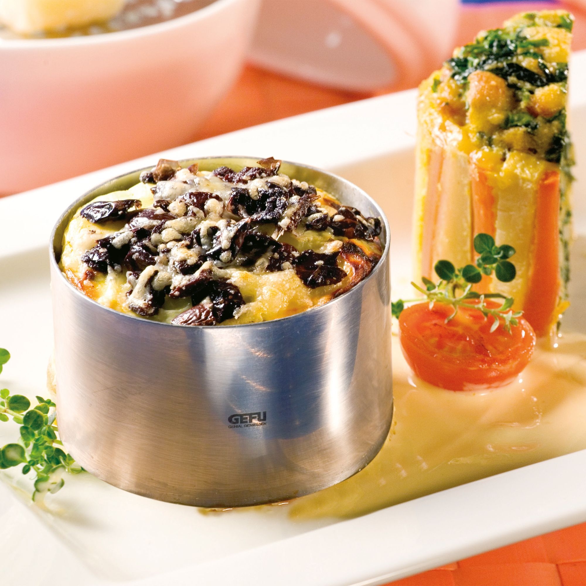 Gefu - Dessert- und Vorspeisenringe FORMA, 2 Stück