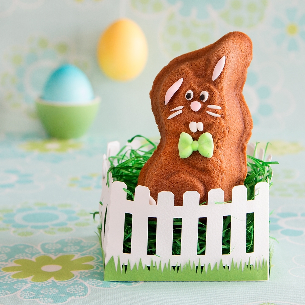 Städter - Motivbackform - Herr Hase Mini - 12 x 3 cm - 2 Stück - 150 ml