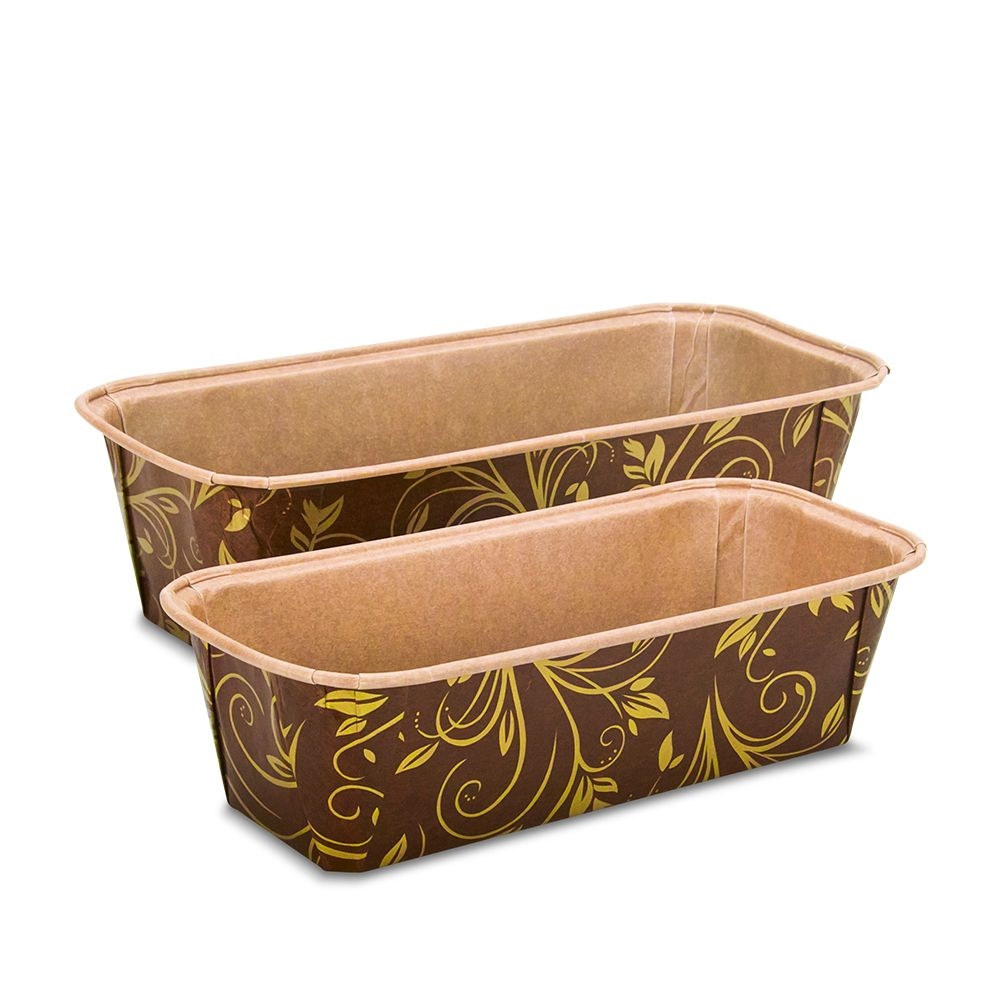 Städter - Paper baking pan - Loaf pan - 6 pieces