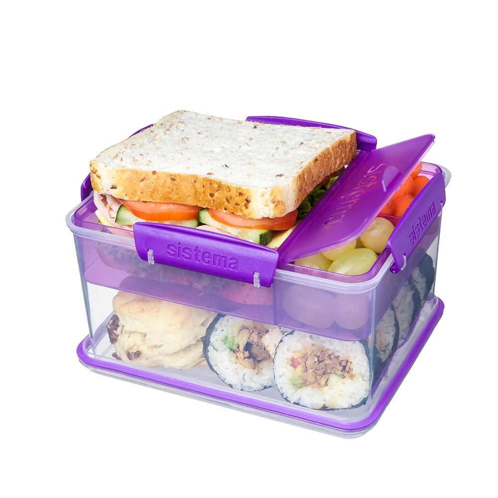 sistema - To Go Lunchbox - 4-fach unterteilt