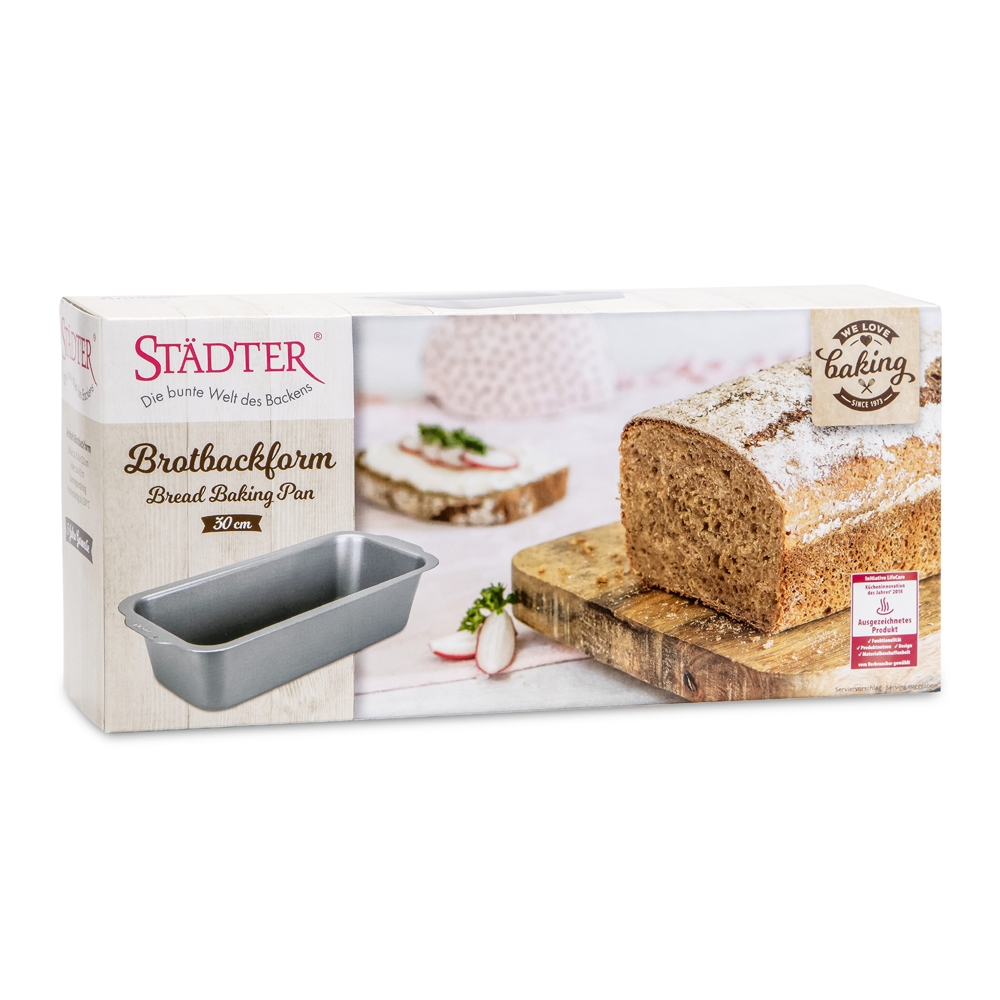 Städter - We-Love-Baking Bread baking pan 30 x 13 cm / H 8 cm