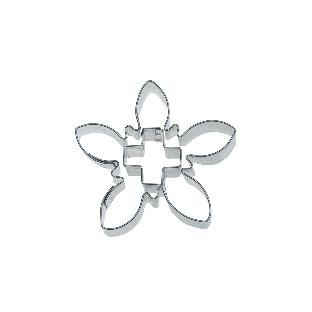 Städter - Ausstecher Edelweiß mit Kreuz - 6,5 cm