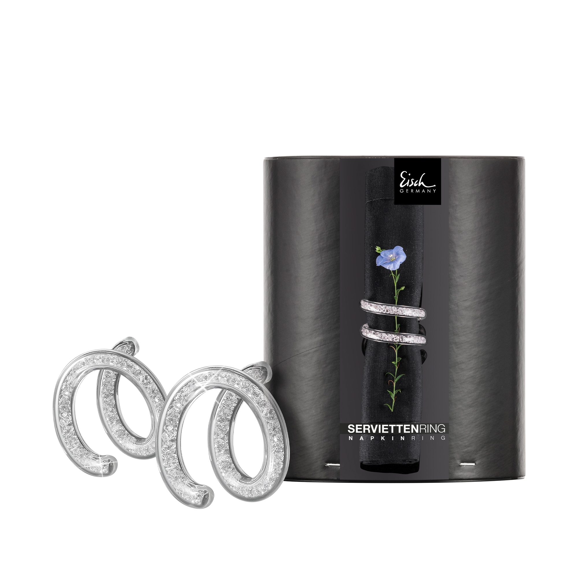 Eisch - Serviettenringe 2er Set 10 CARAT