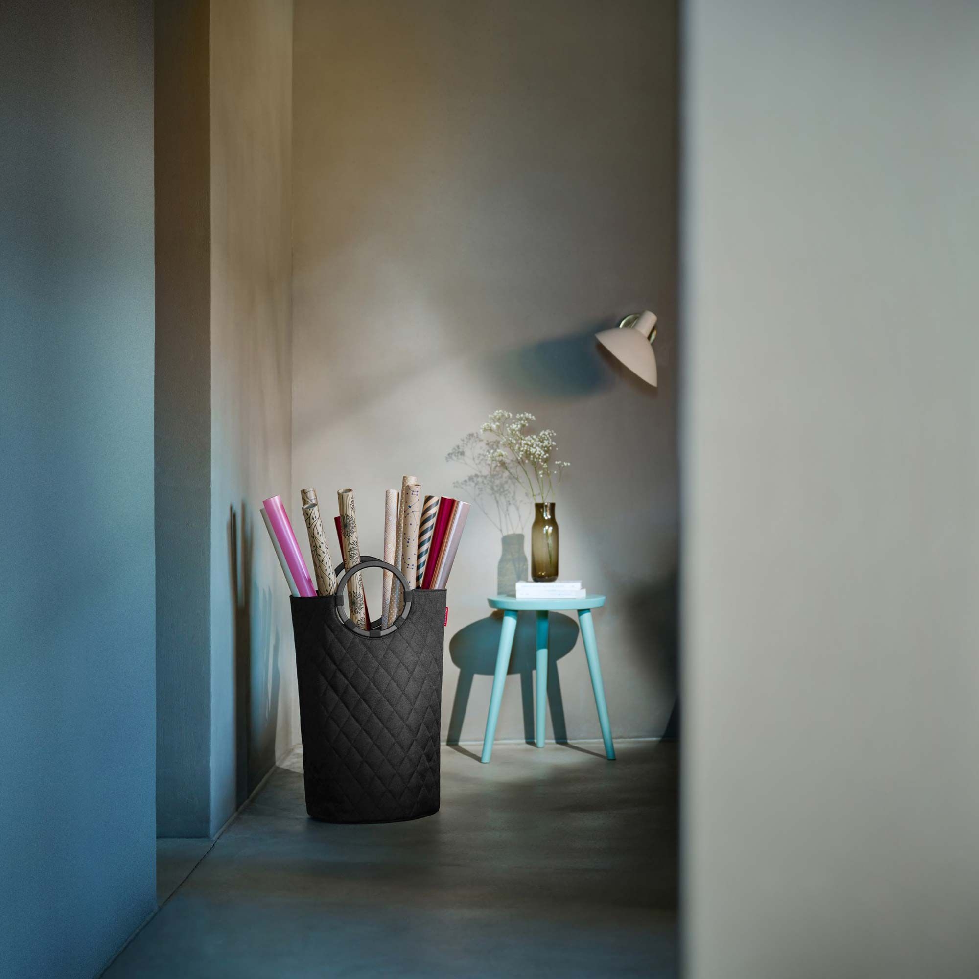 reisenthel - loophome M - frame rhombus black reisenthel - loophome M - frame rhombus black