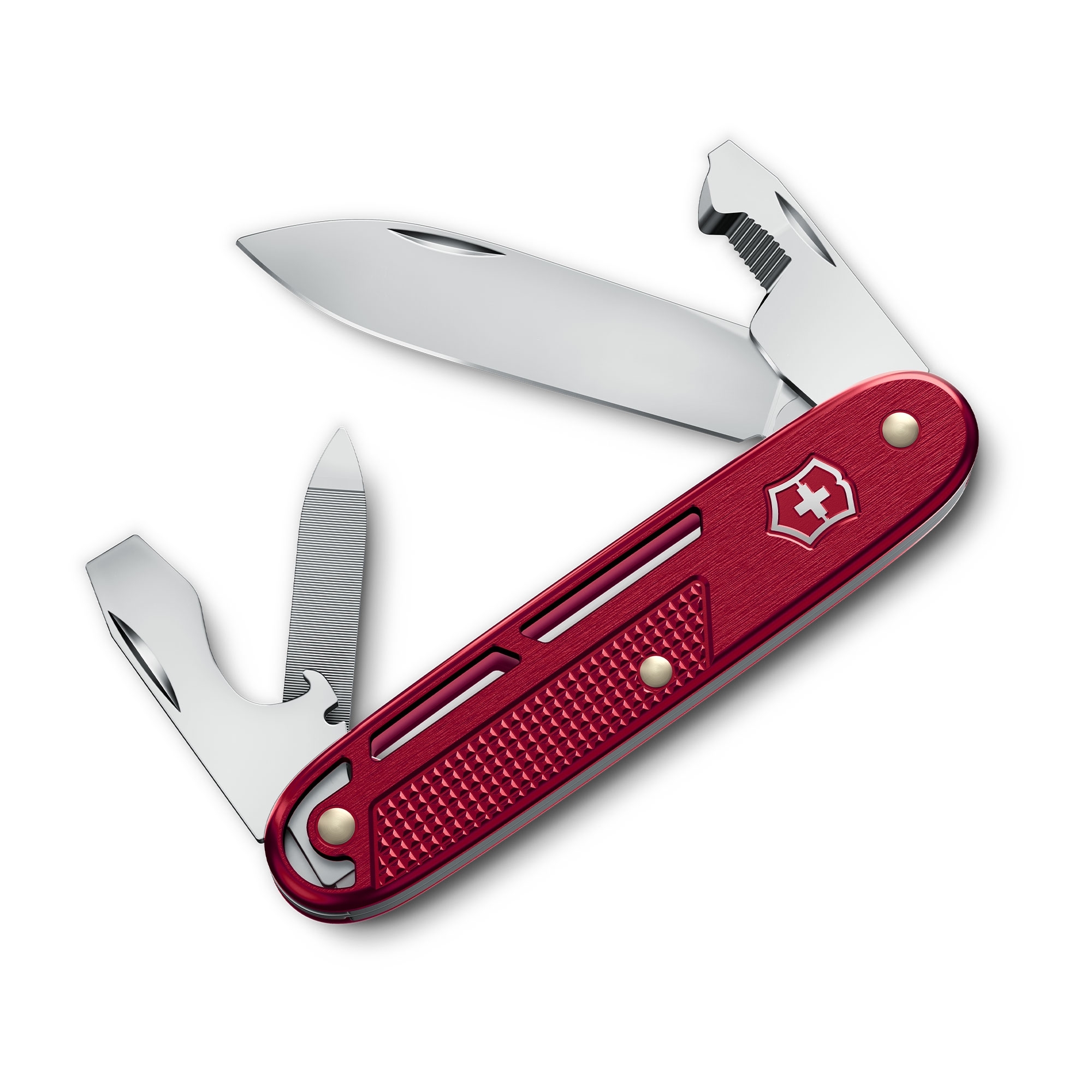 Victorinox - Pocket Knife - Synergy Alox, 93 mm, red Victorinox - Pocket Knife - Synergy Alox, 93 mm, red