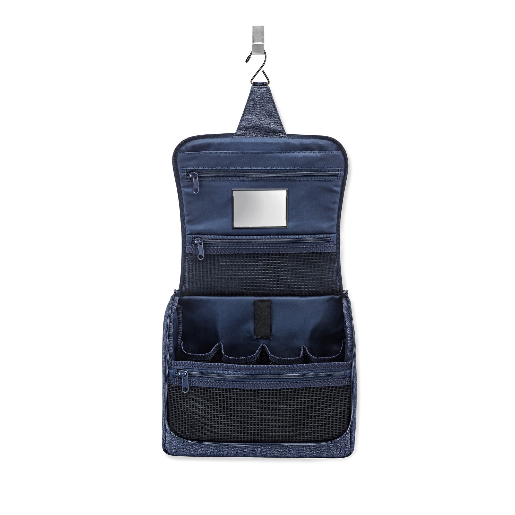 reisenthel - toiletbag XL - herringbone dark blue reisenthel - toiletbag XL - herringbone dark blue