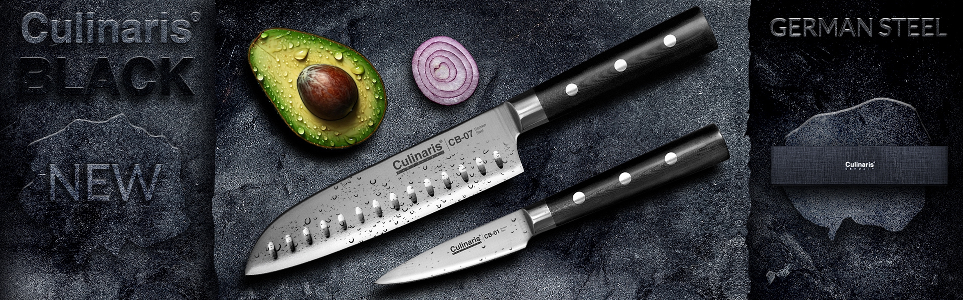 Knive series Culinaris Black