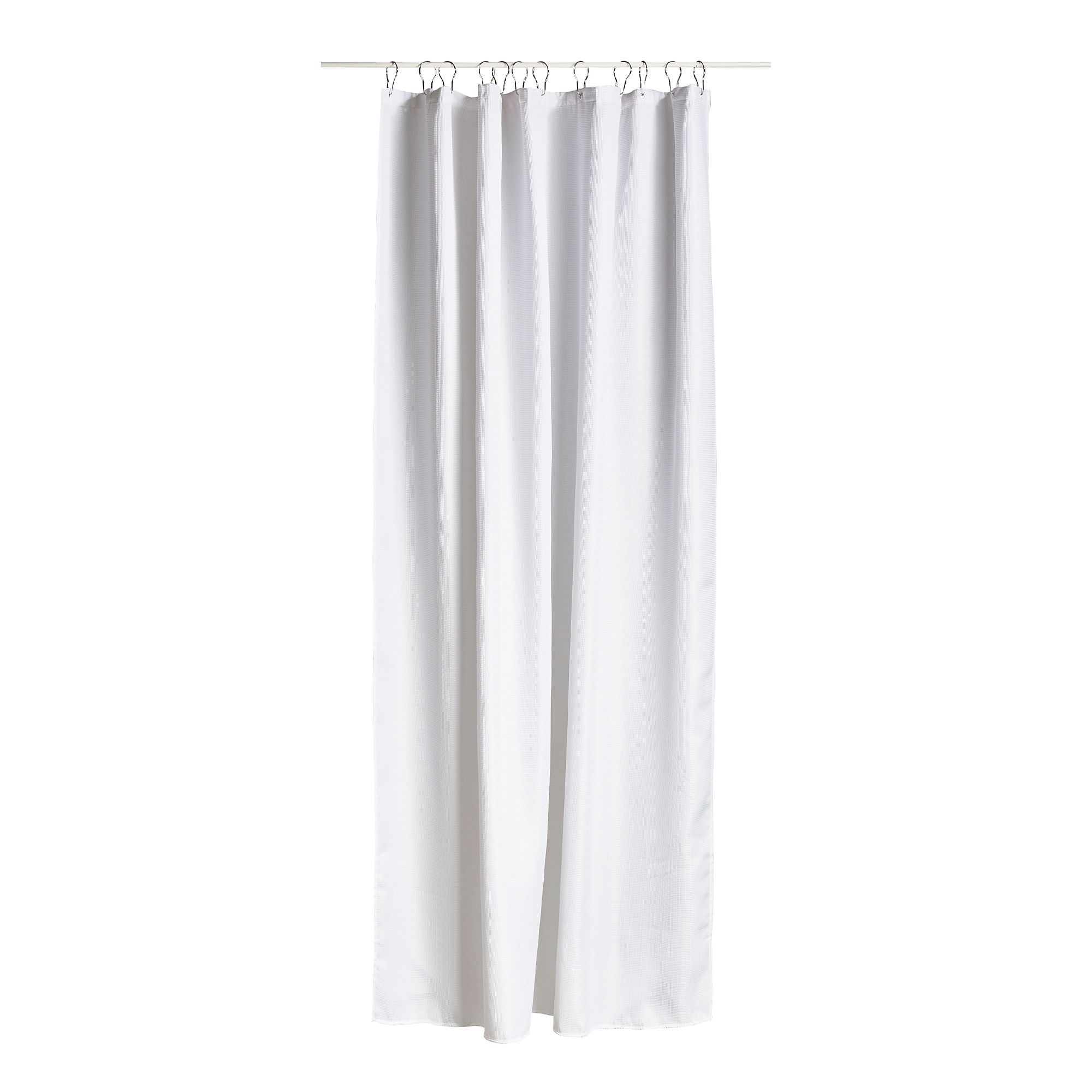 Zone - Lux shower curtain - White