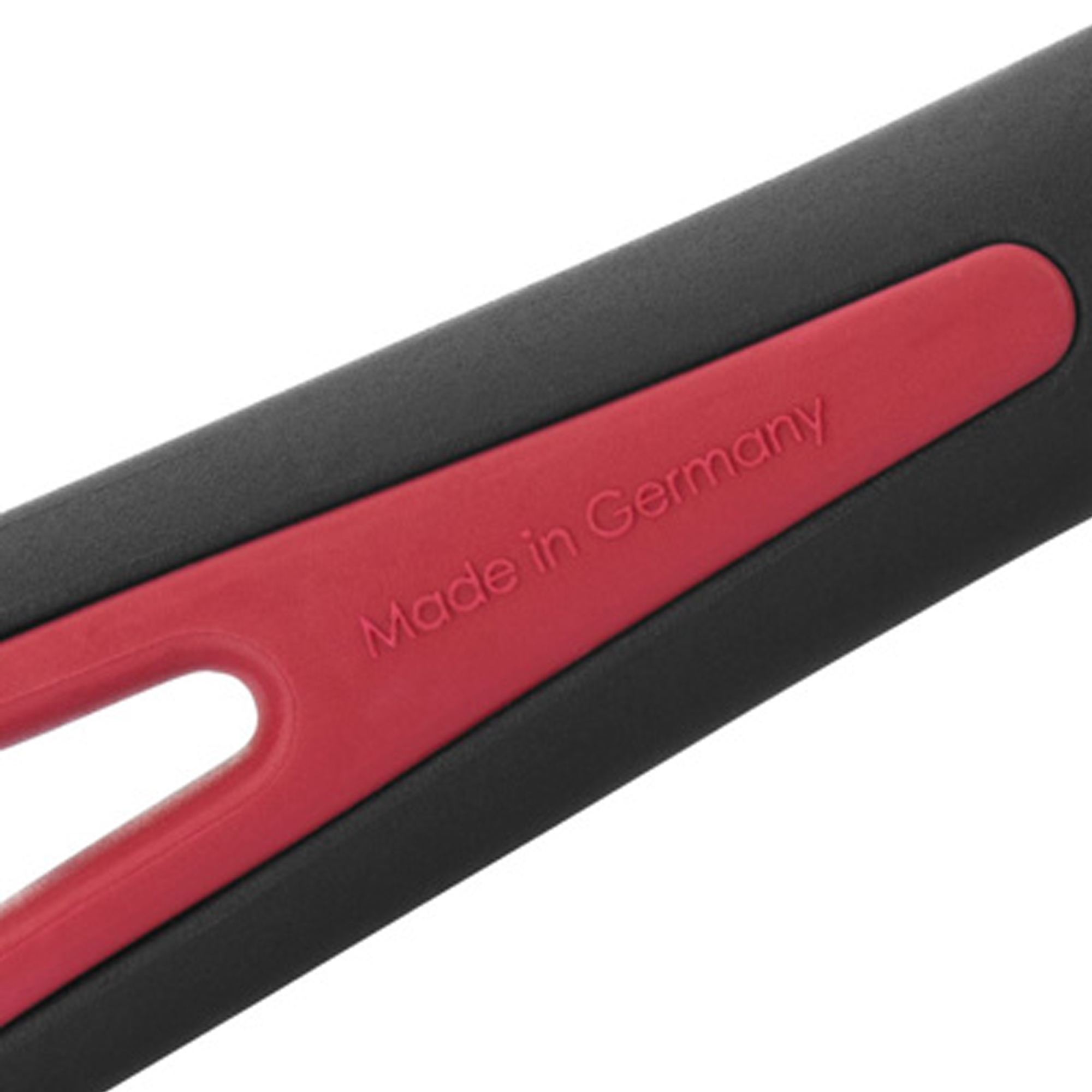 Ergonomic soft-touch handle of the Westmark cheese slicer