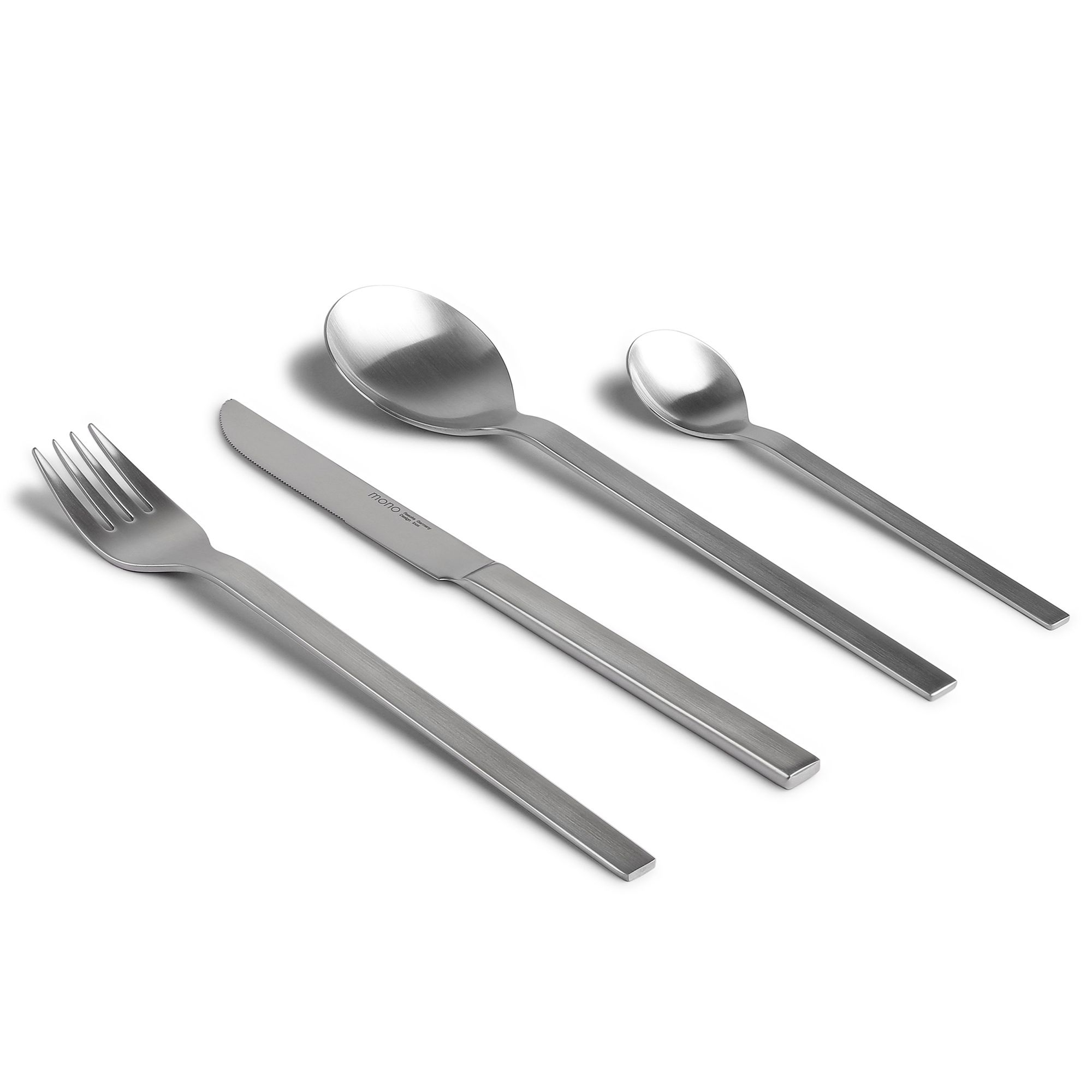 mono-a - Cutlery set, 4 pcs. - with long blade