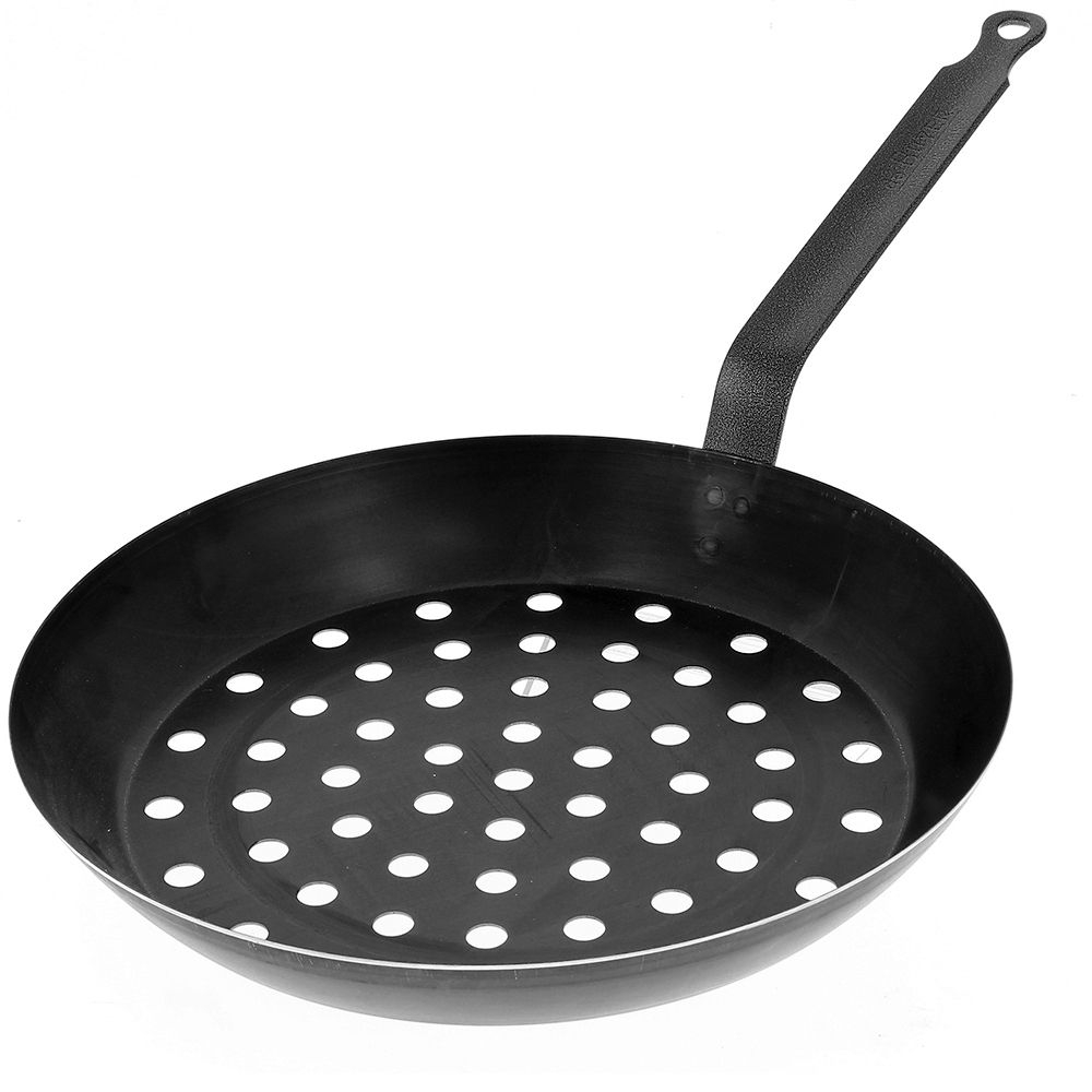 de Buyer - La Lyonnaise - Maronenpfanne 28 cm de Buyer - La Lyonnaise - Maronenpfanne 28 cm