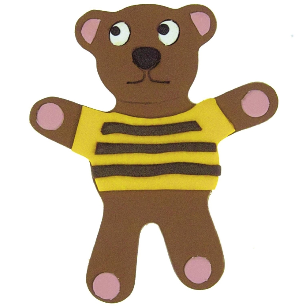 Städter - Cookie cutter Teddy bear with face 8 cm