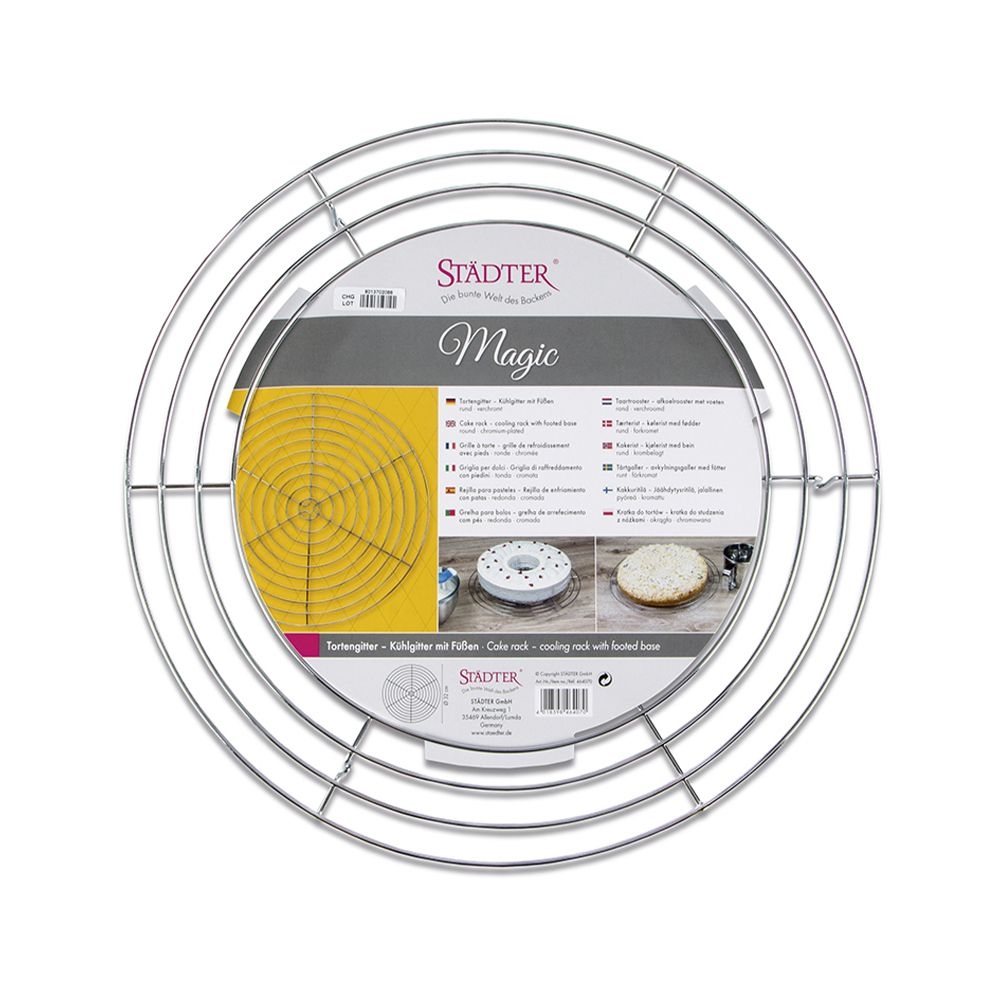 Städter - Cooling rack round with feet - ø 32 cm