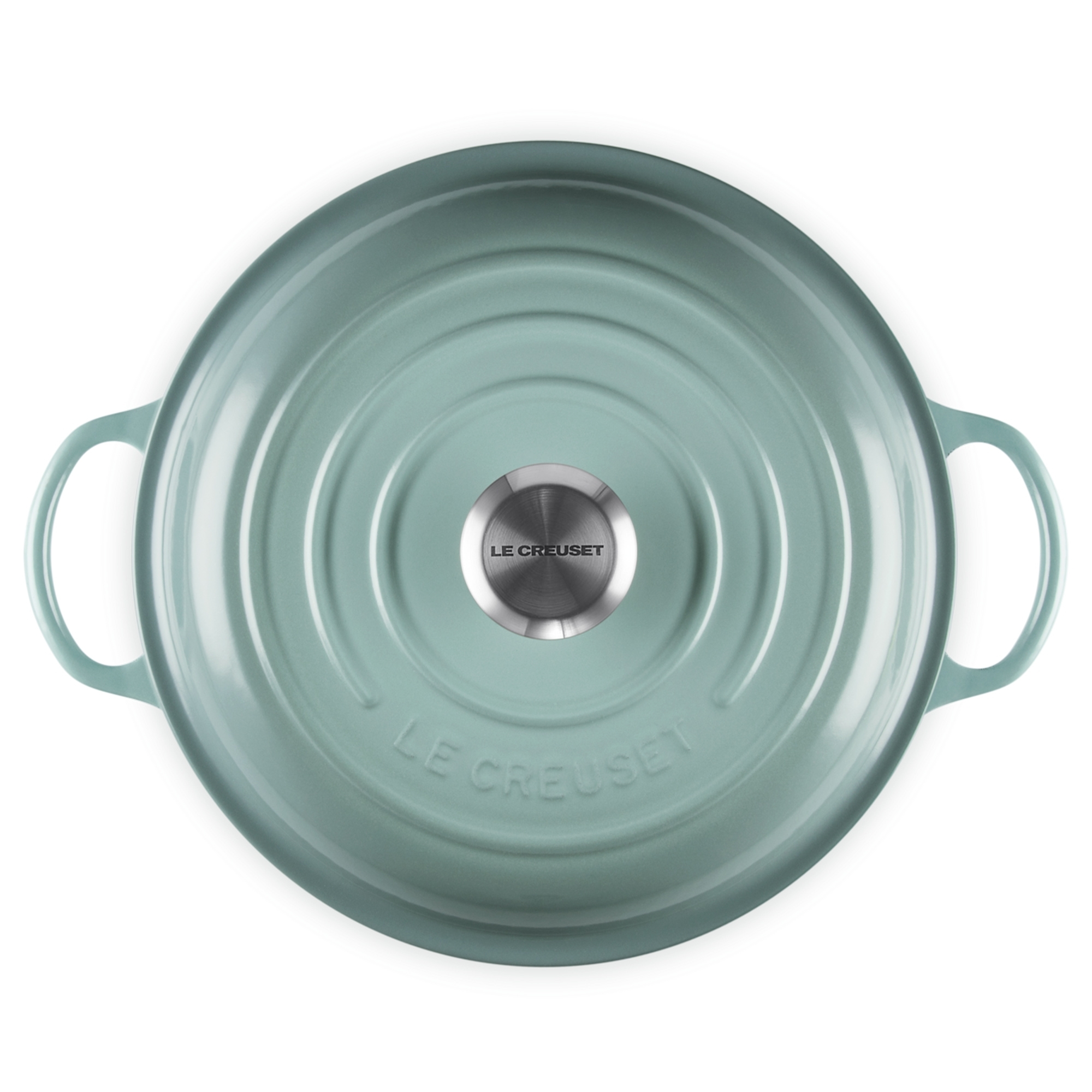 Le Creuset - Stew Pot Signature - 26 cm - Sea Salt Le Creuset - Stew Pot Signature - 26 cm - Sea Salt