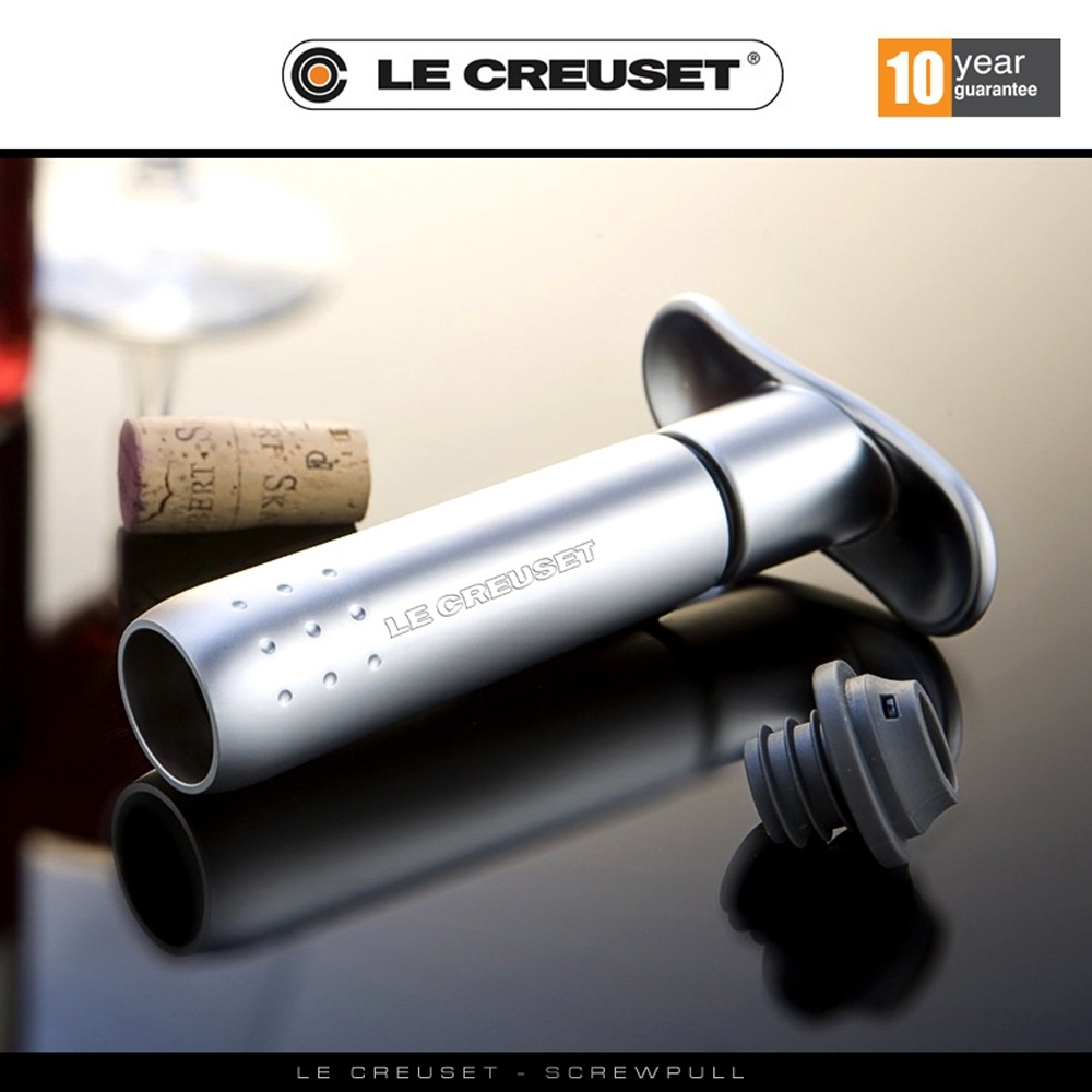 Le Creuset Screwpull - Weinpumpe WA-137 Metal Edition