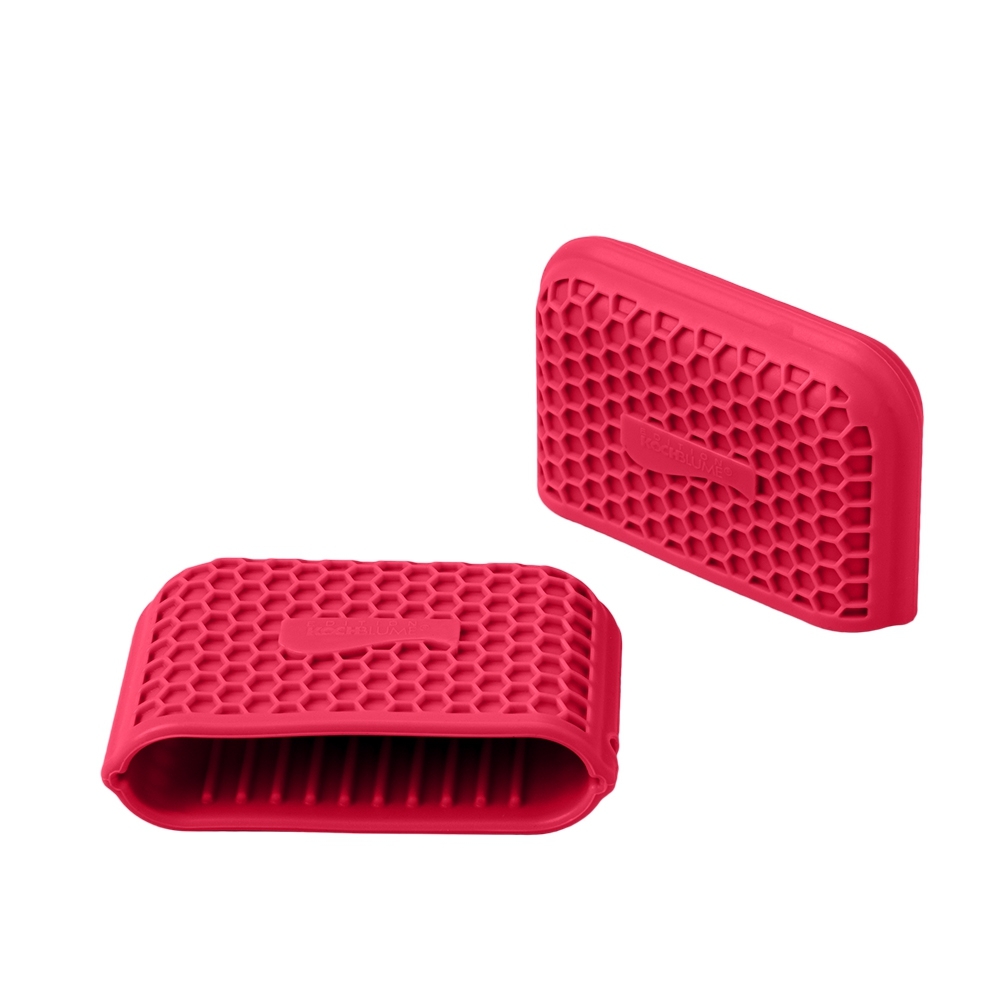 Kochblume - PROTEC Fingerschutz - 2er Set, rot