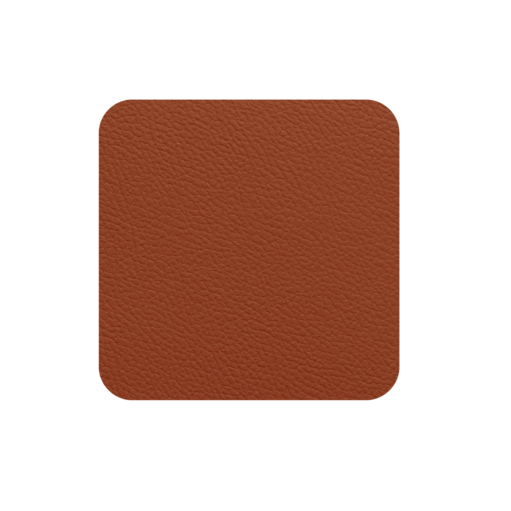 Freeform - FLEXIMATS - Tischset - 4er-Set - 10 x 10 cm - Cognac/Schwarz
