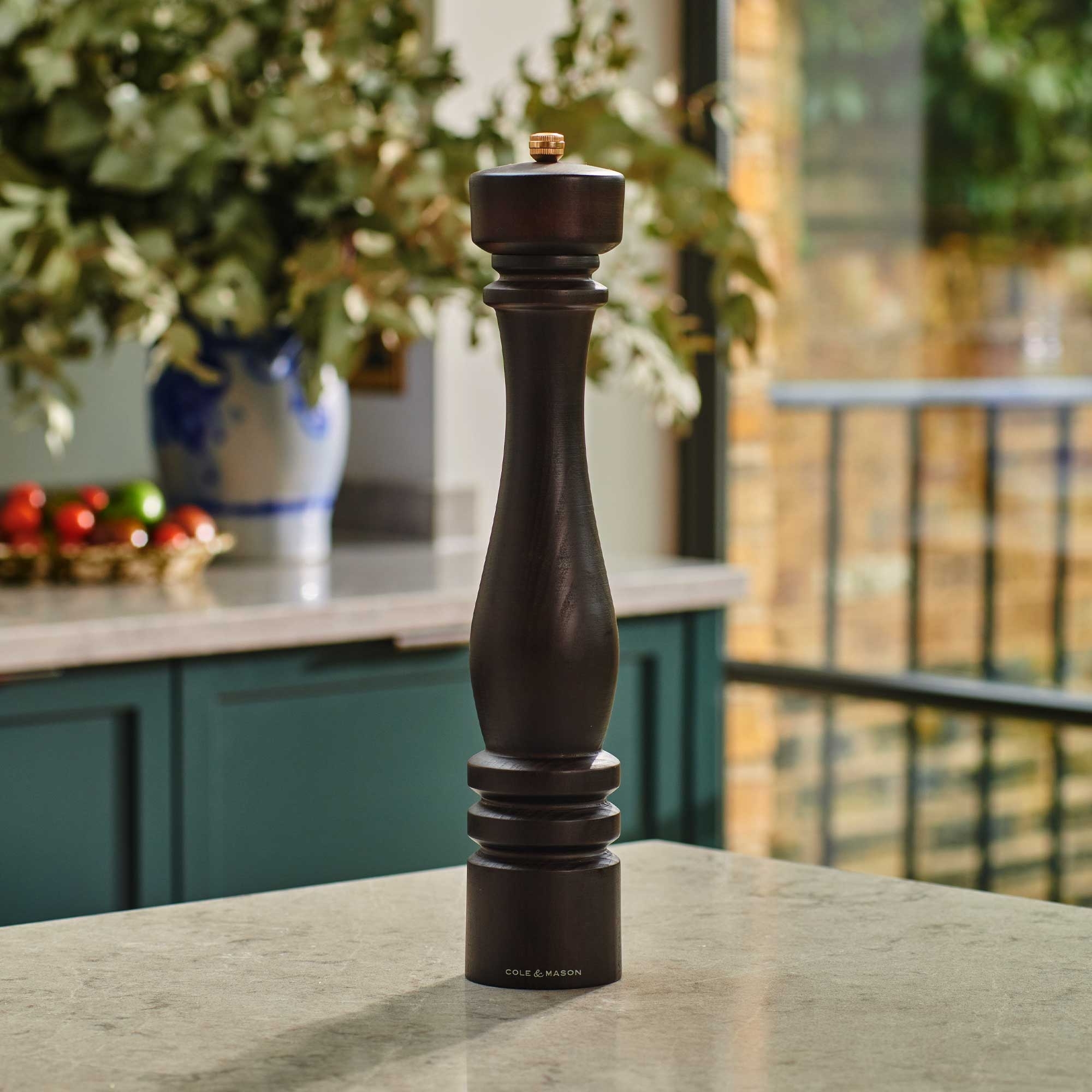 COLE & MASON - London Pfeffermühle - 40 cm | Dunkel Gebeizt