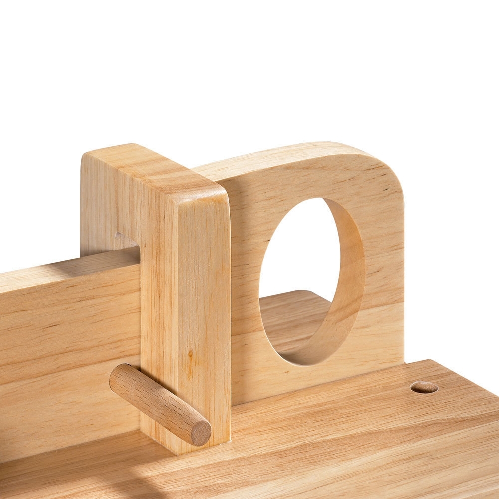 Zassenhaus - Gourmet-Hobel mit Edelstahlklinge, Gummibaum Zassenhaus - Gourmet-Hobel mit Edelstahlklinge, Gummibaum