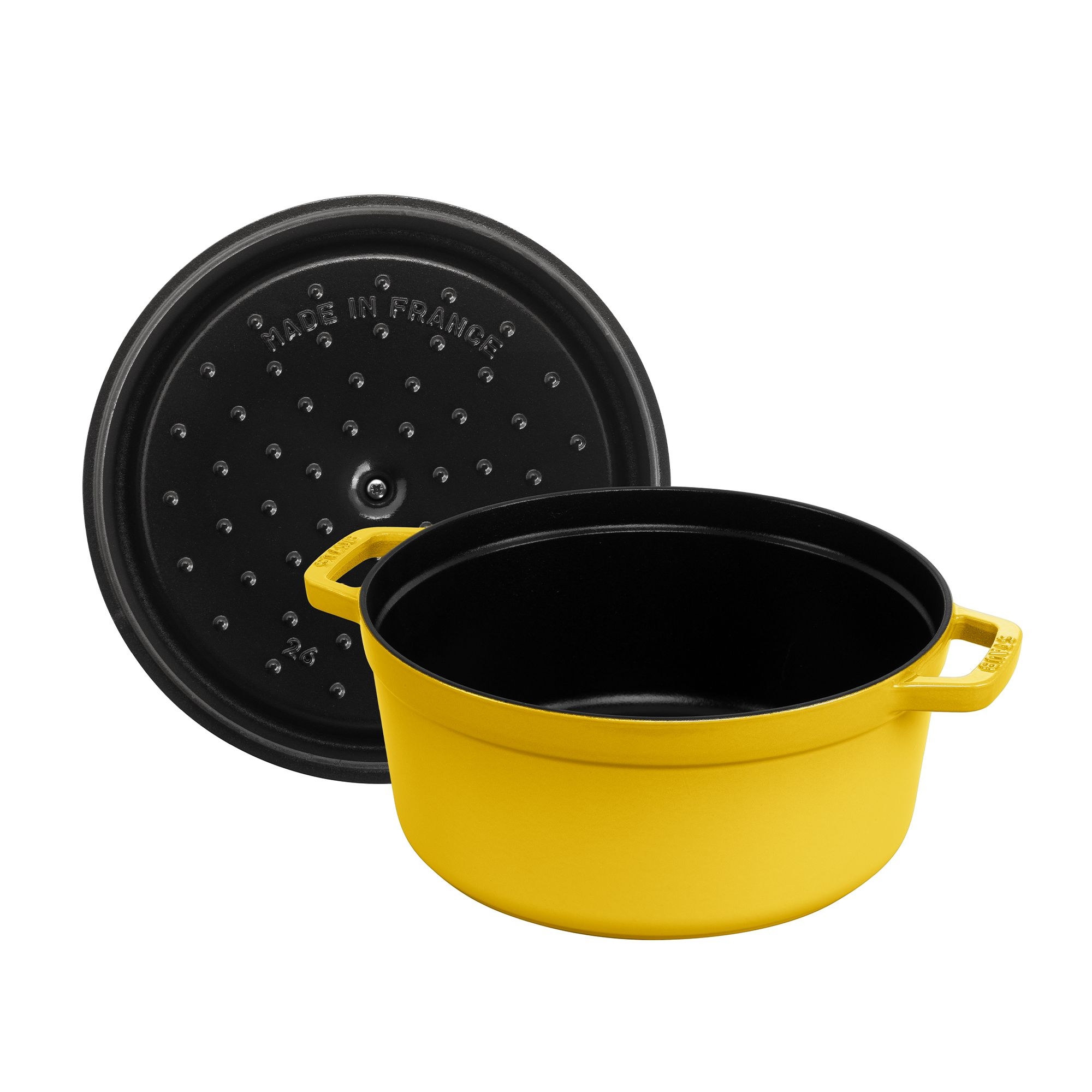 STAUB - Casserole dish | round | 26 cm | Citron