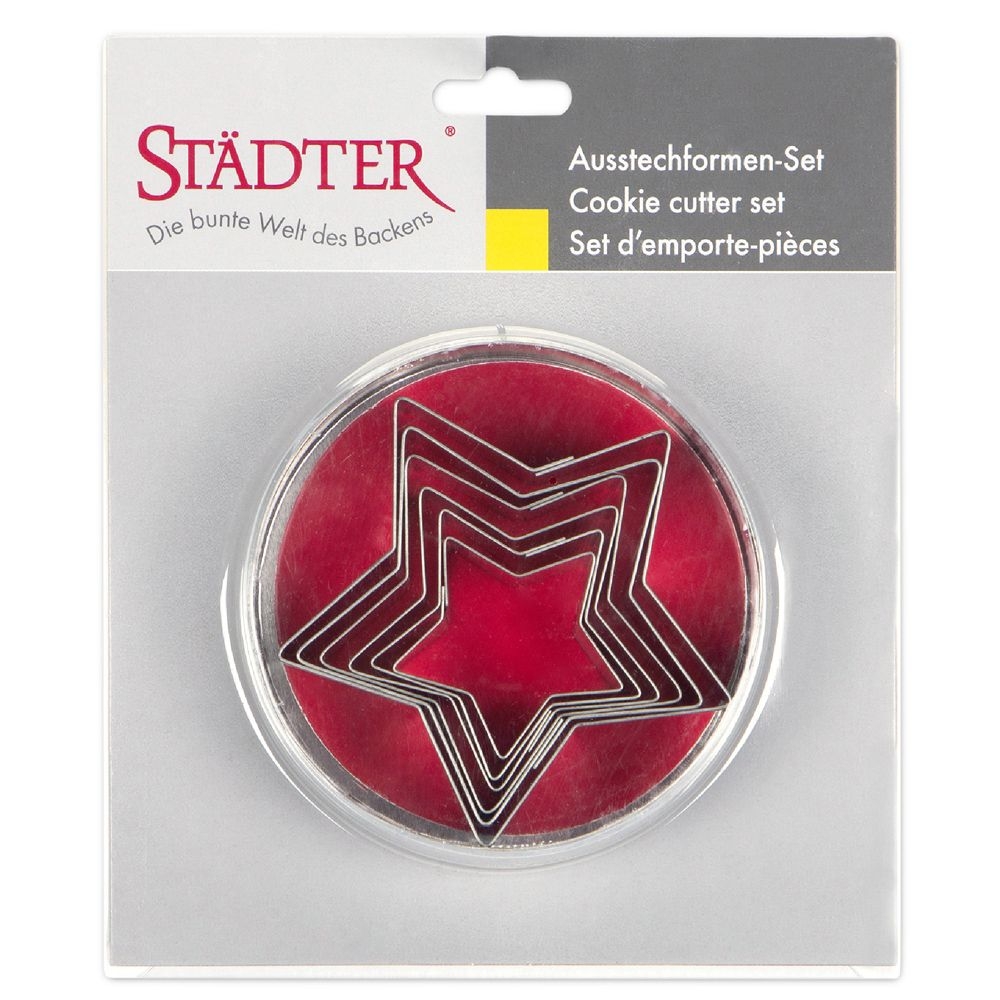 Städter - Cookie Cutter Stars - Set of 6