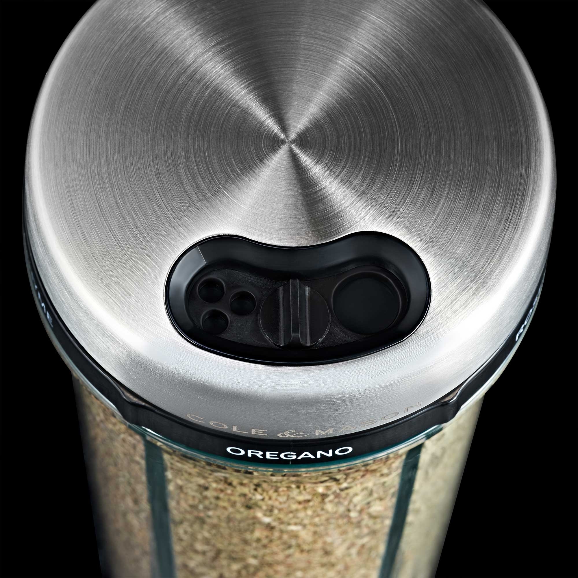COLE & MASON - Saunderton Herb Jar | partially filled
