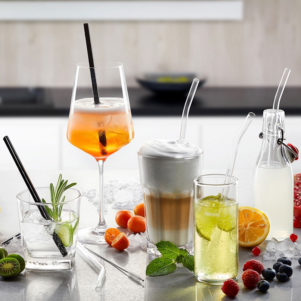 Gefu - Glass drinking straw FUTURE transparent Gefu - Glass drinking straw FUTURE transparent